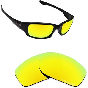 Alphax Polarized Replacement Lenses for Oakley Fives Squared OO9238 - Multiple Options