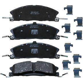 Bendix Premium SBC1611C Ceramic Front Brake Pads for Ford Explorer 2019-2014, Flex 2016, Flex 2019-2018, Police Interceptor Utility 2019-2016, Taurus 2019-2017, Lincoln MKS 2016, MKT 2019-2016