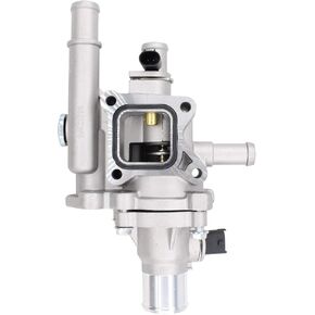 NewYall Full Aluminum Coolant Thermostat and Housing Assembly with Sensor for Chevrolet 2011-2015 Cruze 2012-2016 Sonic 2016 Cruze Limited 902-033 25192228 55564890 55577284 55579951
