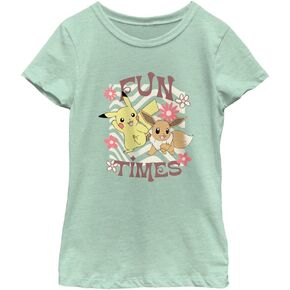 Pokemon Girls' Eevee and Pikachu Fun Times