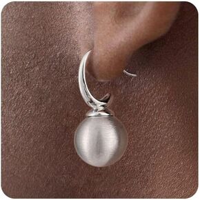 Gold Dangle Earrings for Women, Hypoallergenic & Non Tarnish, Trendy & Dainty 14k Gold Plated Teardrop Ear rings for Sensitive Ears, Shiny & Elegant Statement Jewelry for Everyday Wear