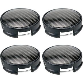 Modengzhe 62mm Wheel Center Caps Rim Hub Center Covers Replacement 63mm Lug to Lug (Carbon Fiber Pattern) - 4Pcs