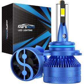 Marsauto H7 Fog Bulbs, Super Bright, Long Lifespan, Plug and Play, Pack of 2