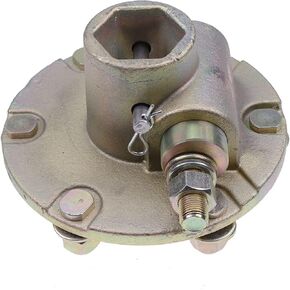 Solarhome 67401-17453 H6640-17300 Wheel Hub Compatible with Kubota B2410 B1700 B7510 B7200 B5100 B4200 B7300 B1550 B5200 B6100 B7400 B2100 B7610 B7100 B1750 B7500,Silver