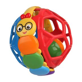 Baby Einstein Curious Car Zen Oball Toy Car & Rattle, Light Up, Ages 3 Months+, Zen The Zebra