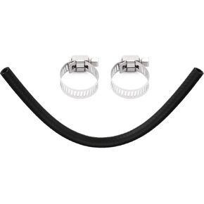 3/8 "1FT خرطوم الوقود الغاطس E85 في خط الخزان SAE 30R10 300PSI مع 2 المشابك لمحركات أنظمة وقود السيارات