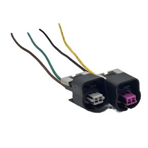 VVT Variable Valve Timing Solenoid Intake & Exhaust Camshaft Position Actuator Solenoid Valve Connector Pigtail Harness Wiring 12628348, Compatible with Chevrolet, GMC, Buick, Pontiac 2.2L 2.4L