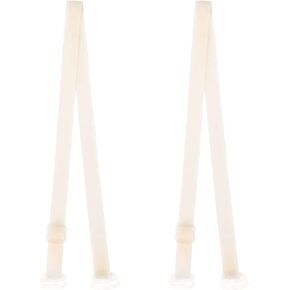 Allegra K 1Pair Non-Slip Clear Bra Straps Replacement Invisible Transparent Bra Shoulder Straps