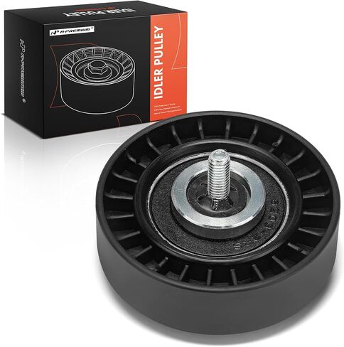 A-Premium Belt Idler Pulley Compatible with Ford Explorer 2013-2019, Escape 2013-2019, Fusion 2013-2020, Focus 2013-2018, Edge 2015-2018, Transit Connect, Mustang, Taurus & Lincoln MKZ, MKC, MKT in Saudi Arabia
