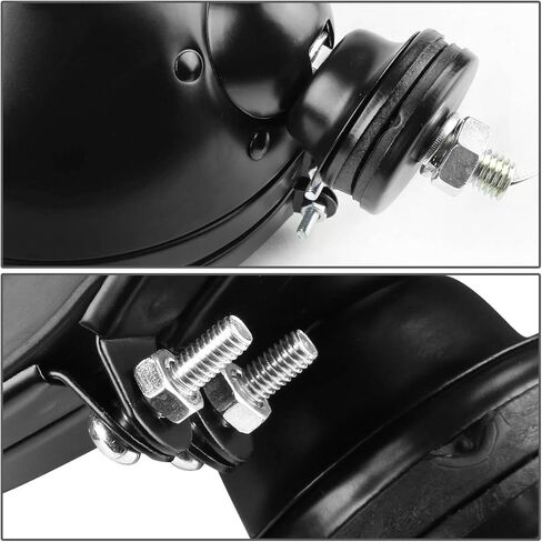 DNA MOTORING FL-6-U+SW-SM-BK 6" Round Fog Lights w/Switch in Kuwait