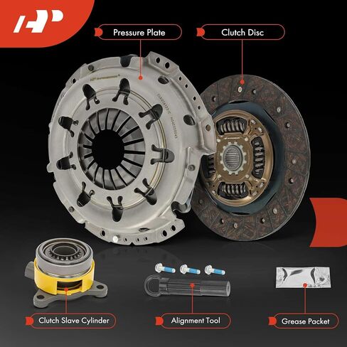 مجموعة قابض ناقل الحركة A-Premium مع أسطوانة القابض التابعة المتوافقة مع Toyota Camry 2010-2011 وScion tC 2011-2016، L4 2.5L، DOHC مطحونة بشكل طبيعي in Saudi Arabia