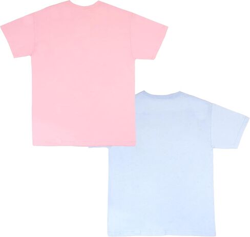 Disney Doorables Mickey Mouse Minnie Mouse Lilo and Stitch Girls Graphic Tees Short Sleeve T Shirts 2 Pack Girls Clothing in Kuwait