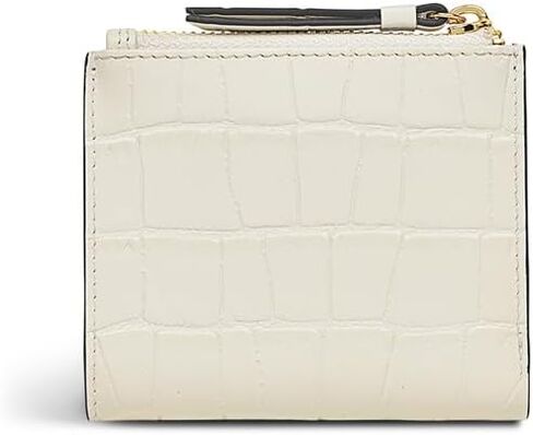 RADLEY Chancery Row - Faux Croc Small Bifold Purse, Black in Saudi Arabia