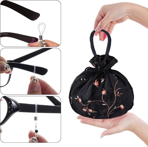 Old Lady Costume Accessories 100th Day of School Dress Up Accessories Set Old Lady Granny Costume Cosplay Halloween in Kuwait