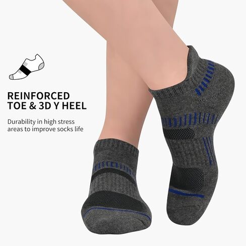 COOPLUS Men Ankle Athletic Socks in Saudi Arabia