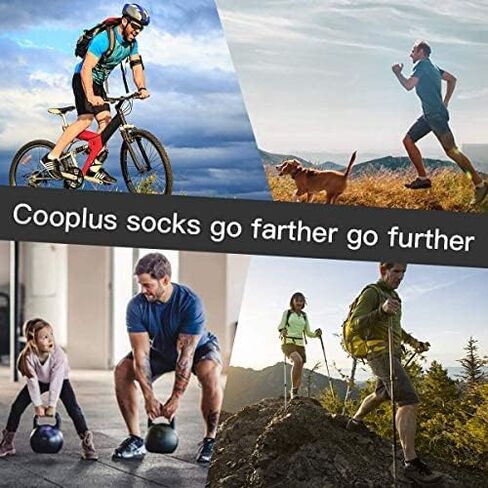 COOPLUS Men Ankle Athletic Socks in Saudi Arabia