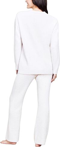 Barefoot Dreams Women's CCL Contrast Rib Pocket Cardigan in Saudi Arabia