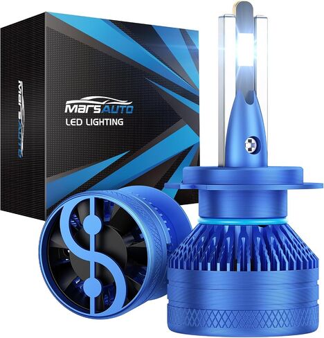 Marsauto H7 Fog Bulbs, Super Bright, Long Lifespan, Plug and Play, Pack of 2 in Saudi Arabia