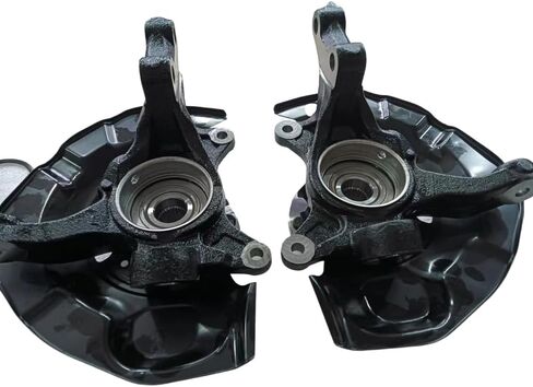 686248 686249 2x مفصل التوجيه الأمامي الأيسر والأيمن ومجموعة محور العجلة مع 5 عروة لتويوتا كامري 2012-2017 L4 2.5L (لا يوجد طراز SE أو هجين) in Kuwait