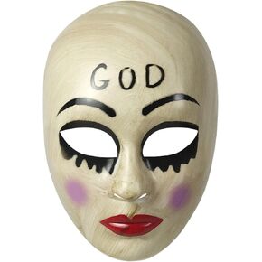 HOMELEX The Purge GOD mask Anarchy Movie mask Horror Killer Halloween Costume Haunted