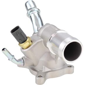 Aluminium Engine Thermostat Housing Coolant Fit for Dodge Dart 2012-2016 Jeep Cherokee 2014-2020 Jeep Renegade 2015-2020 Chrysler 200 2015-2016 Ram Promaster City 2015-2020 Jeep Compass 5047861AC