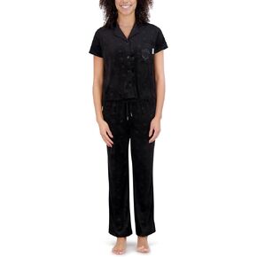Paris Hilton Women's Top and Pants Comfy 2 piece Pajama Sets