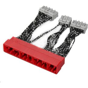 RED WOLF Car OBD2A to OBD1 ECU Jumper Conversion Harness Adapter for 1996-1999 Honda Acura Integra, 1996-1998 Civic, 1996-1997 Accord
