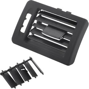 Center Dash A/C Outlet for Mercedes-Benz C350 Durable | Front Right Air Vent Panel Black 1 Pcs