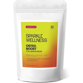 Osteo Boost No Flavor (30 Serves) | Powder Supplement | FORTIBONE Bioactive Collagen Peptides | Buffered Vitamin C Nutra C