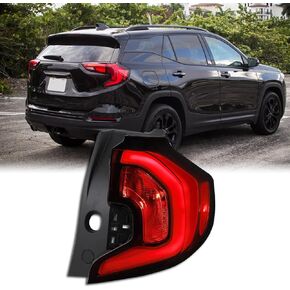 LED Tail Light Left Outer Driver Side Rear Lamp Compatible with GMC Terrain 2018-2021, OE# 84379497 (LH-Left Driver Side)