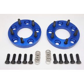 Autobahn88 Wheel Adapter to Convert BMW (5x120, M12x1.5) Hubs to fit 5-Lug JDM (Japanese) Wheels (5x4.5"/114.3mm) (for Early Generation 3/5 Series) (Pack of 2)
