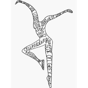 Outline of DMB Grey Street Sticker - Sticker Graphic - Auto, Wall, Laptop, Cell, Truck Sticker for Windows, Cars, Trucks