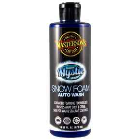 Masterson's Car Care MCC_110_16 Mystic Snow Foam Car Wash Soap - Mega Foam Shampoo For Foam Cannons, Foam Guns, And Bucket Washes - Cleans Cars, Trucks, Motorcycles, RV (16 oz.)
