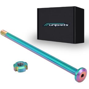 Center Axle with Nut Titanium Alloy for Surron Sur Ron LBX Electric Dirt Bike