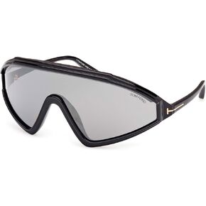 Tom Ford LORNA FT1121 Shiny Black/Grey 0/0/120 men Sunglasses