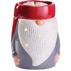 Candle Warmers Etc. Illumination Fragrance Warmer- Light-Up Warmer for Warming Scented Candle Wax Melts and Tarts or to Freshen Room, Gnome