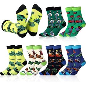 Haysandy 6 أزواج من جوارب جزازة العشب، جوارب طاقم جديدة هدايا للنساء والرجال، أفكار لأصدقاء العائلة، هدايا مضحكة للاختباء والبحث عن هدايا عيد الميلاد in Kuwait