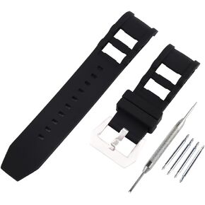 26mm men's silicone watch band Replacement fit for Invicta Russian Diver 1242 1800 15565 10051 80119 0518 Outdoor sports rubber watch strap Wristband bracelet accessories