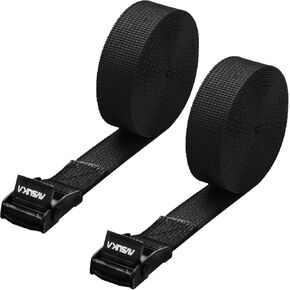 Bundling Straps,2Pcs 9.8’ Car Roof Luggage Rack Bundling Straps, Cam Buckles,Tie Down Straps Suitable for Kayaks,Trucks
