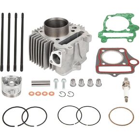 ECCPP Cylinder Piston Ring Gasket For Polaris Outlaw 90 2007-2016 Sportsman 90 2007-2016 Cylinder Piston Gasket Top End Kit 0453430 0455434
