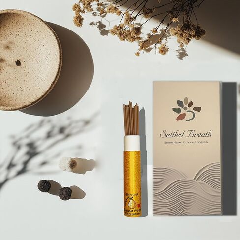 البخور، 50 قطعة، العلاج العطري لتنقية الهواء الطبيعي، البخور الصيني، 10 جم 4 بوصة، الكمثرى، بخور المشاعر الإيجابية، أعواد البخور القصيرة، حرق 25 دقيقة، مثالي للتأمل والاسترخاء in Saudi Arabia