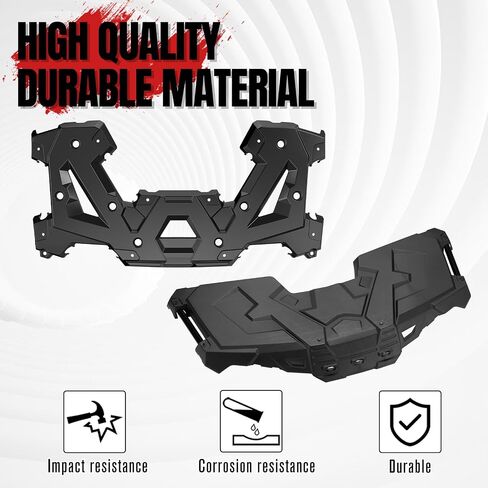 A & UTV PRO ATV Front Rack & Rear Rack Kit for Polaris Sportsman 570 450 Accessories 2017-2020, 2022-2024 Touring 570 Storage Cover Lid Rear Rack Assembly Kit, Replace OEM # 2636440-070, 2635059-070 in Saudi Arabia