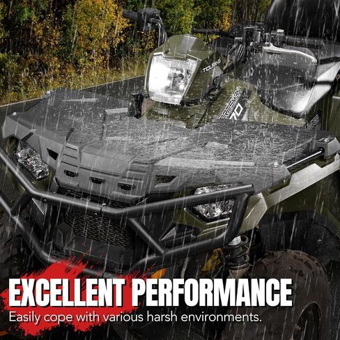 A & UTV PRO ATV Front Rack & Rear Rack Kit for Polaris Sportsman 570 450 Accessories 2017-2020, 2022-2024 Touring 570 Storage Cover Lid Rear Rack Assembly Kit, Replace OEM # 2636440-070, 2635059-070 in Saudi Arabia