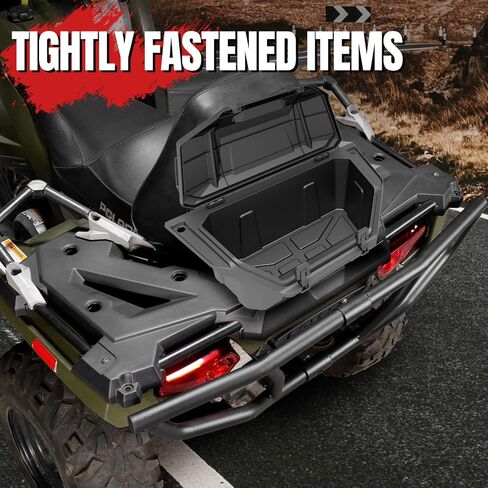 A & UTV PRO ATV Front Rack & Rear Rack Kit for Polaris Sportsman 570 450 Accessories 2017-2020, 2022-2024 Touring 570 Storage Cover Lid Rear Rack Assembly Kit, Replace OEM # 2636440-070, 2635059-070 in Saudi Arabia