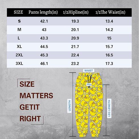Mens Joggers Sweatpants, Funny 3D Print Athletic Pants Elastic Waist Novelty Casual Trousers with Pockets in Saudi Arabia