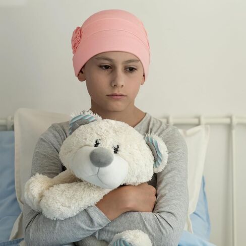 Geyoga 4 Pcs Chemo Hear for Women Cancer Caps Headcovers Headwrap Soft Flower Turban Hats for Women in Saudi Arabia