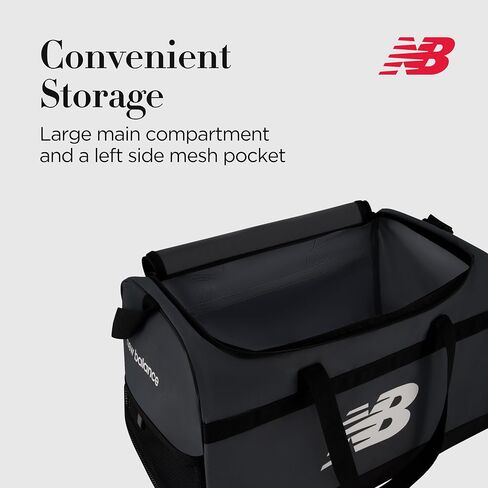 New Balance Duffel Bag, Small Carry on Gym Travel Luggage with Carrier Handles and Adjustable Shoulder Strap in Saudi Arabia