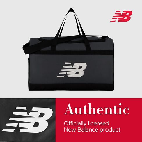 New Balance Duffel Bag, Small Carry on Gym Travel Luggage with Carrier Handles and Adjustable Shoulder Strap in Saudi Arabia