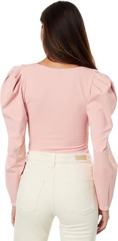 Free People Va Va Voop Long Sleeve Bodysuit in Saudi Arabia