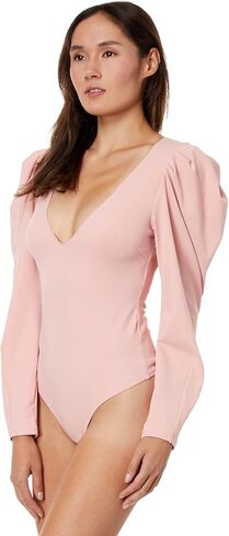 Free People Va Va Voop Long Sleeve Bodysuit in Saudi Arabia